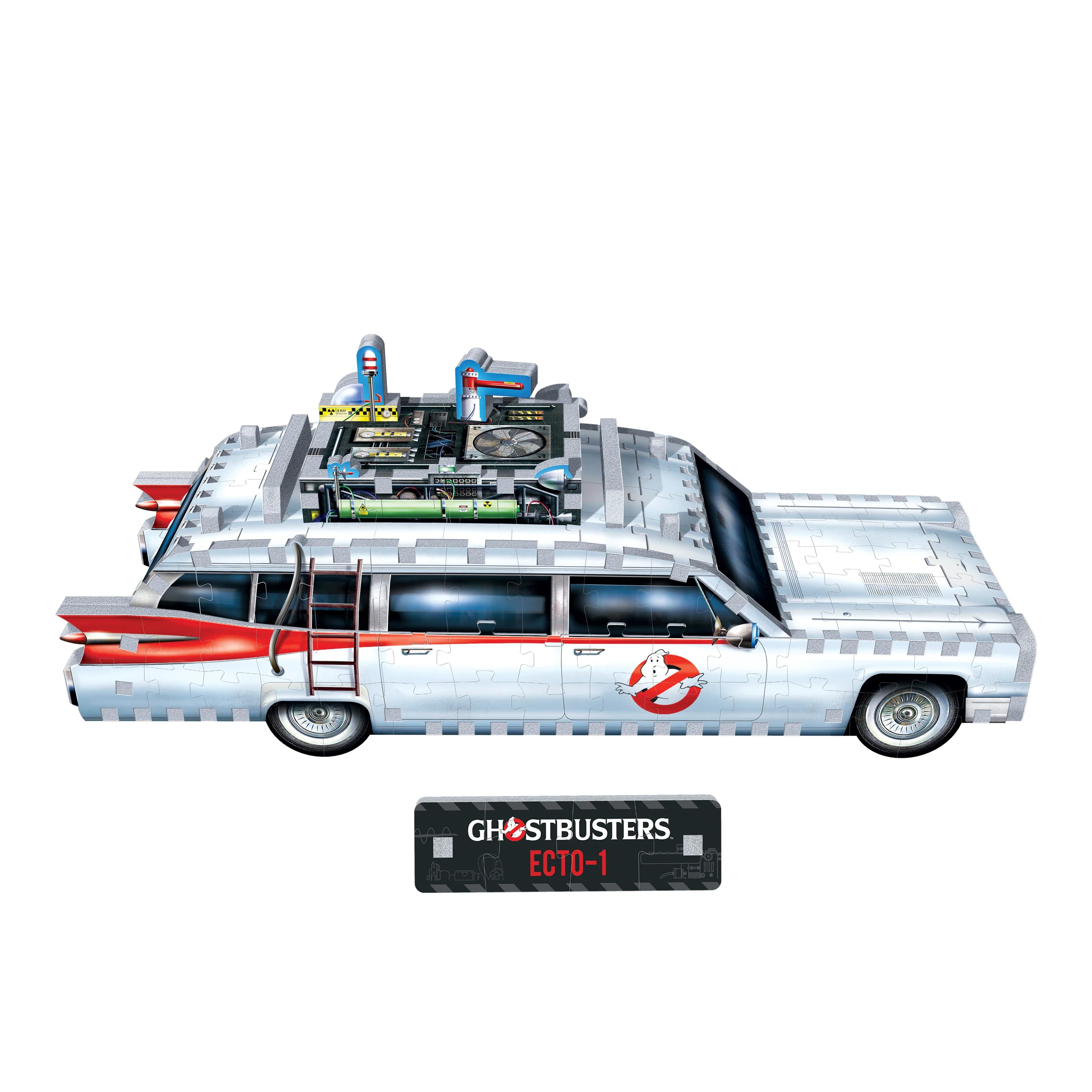 ECTO-1 - GHOSTBUSTERS - Wrebbit Rompecabezas 3D