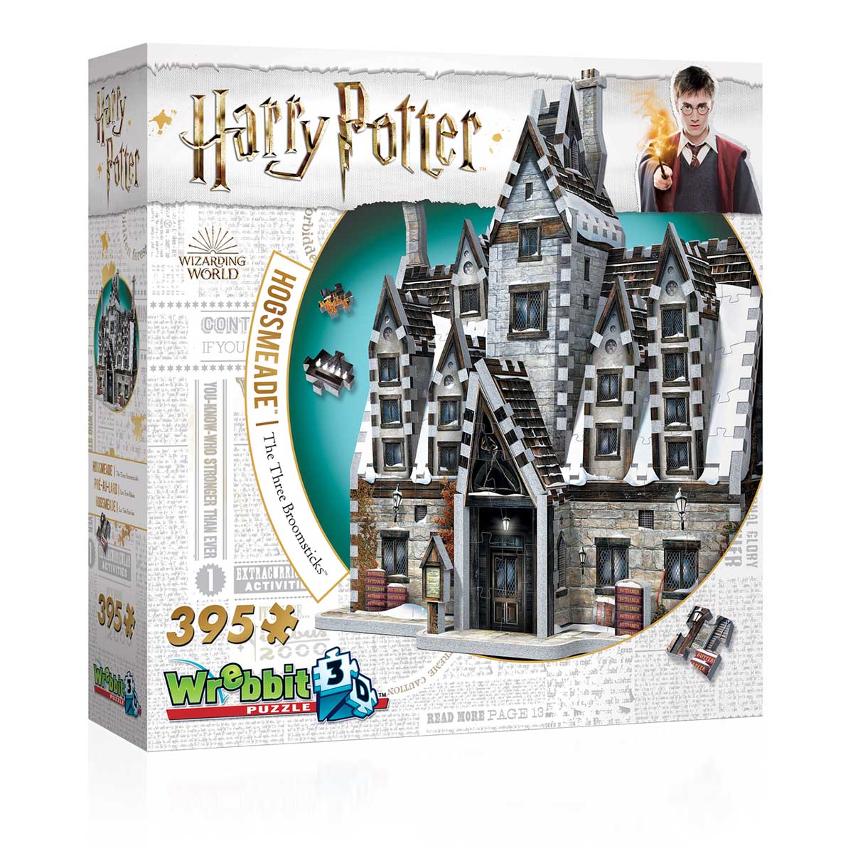 HOGSMEADE THE THREE BROOMSTICKS - Harry Potter - Wrebbit Rompecabezas 3D