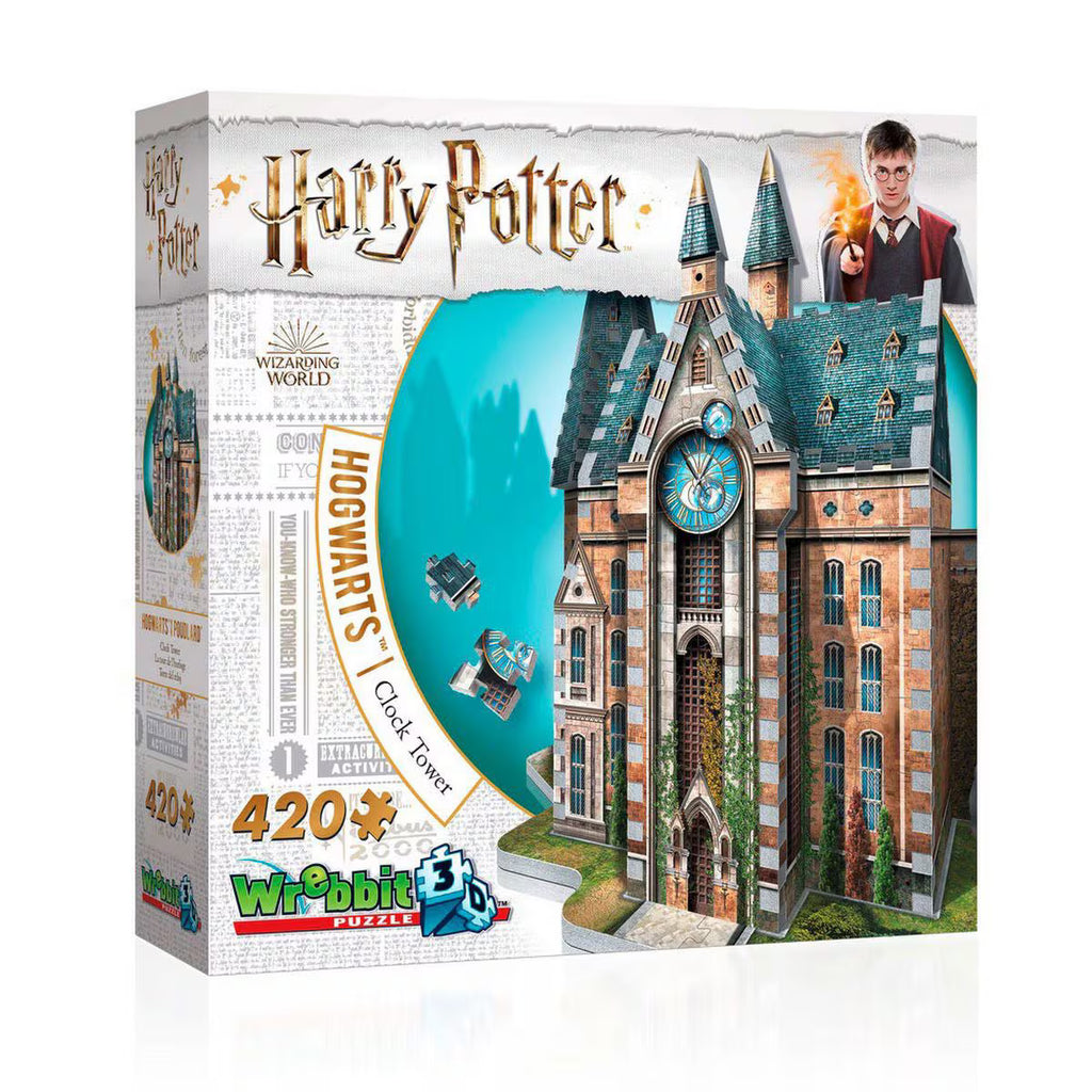 HOGWARTS - CLOCK TOWER - Harry Potter - Wrebbit Rompecabezas 3D