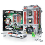 FIREHOUSE HEADQUARTERS - GHOSTBUSTERS - Wrebbit Rompecabezas 3D