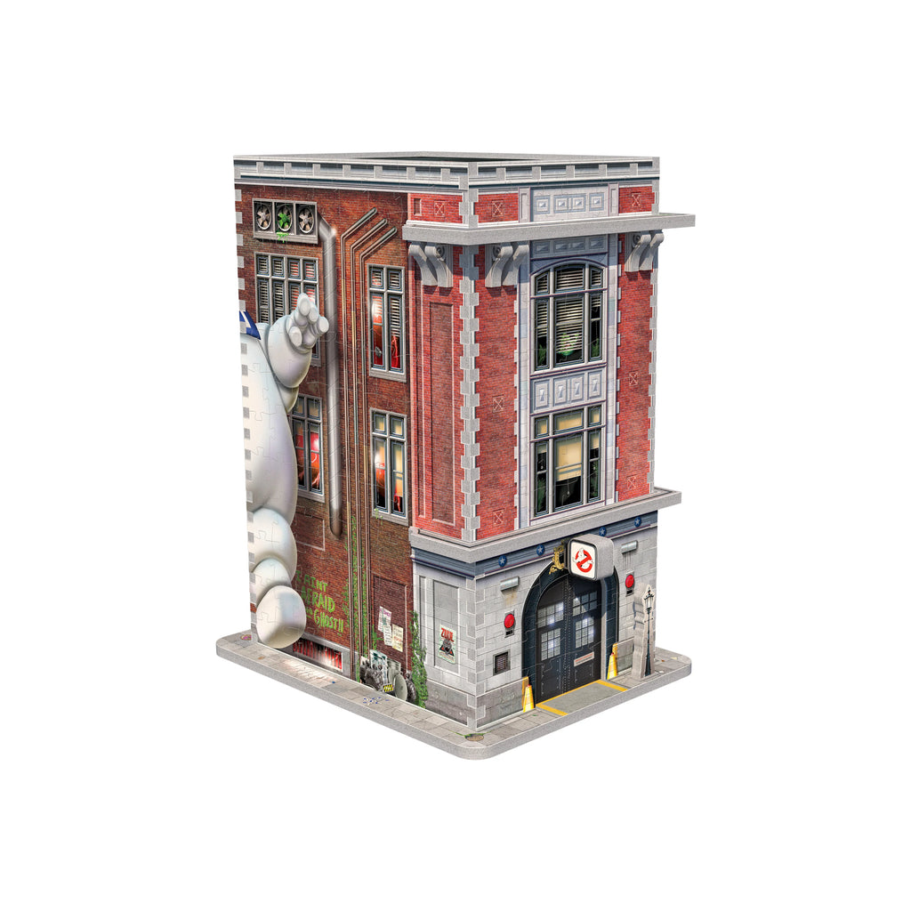 FIREHOUSE HEADQUARTERS - GHOSTBUSTERS - Wrebbit Rompecabezas 3D