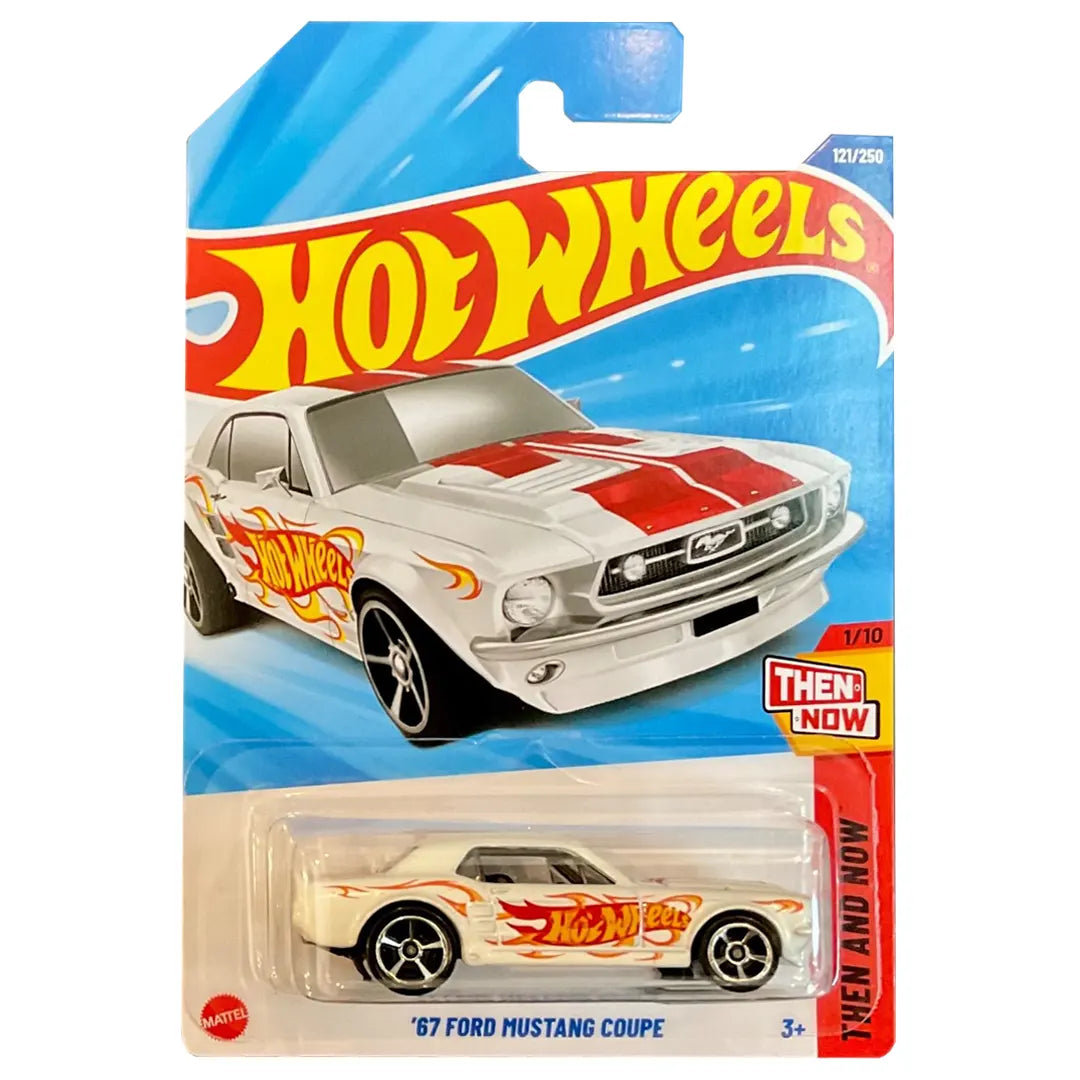 67 Ford Mustang Coupe - Then and Now 1/10 - Hot Wheels