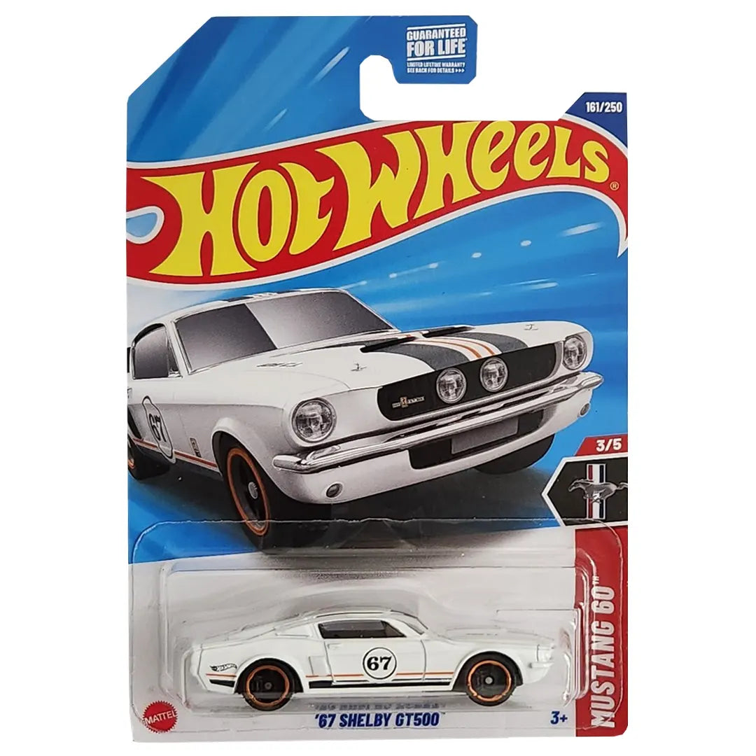 67 Shelby Gt500 - Mustang 60 3/5 - Hot Wheels