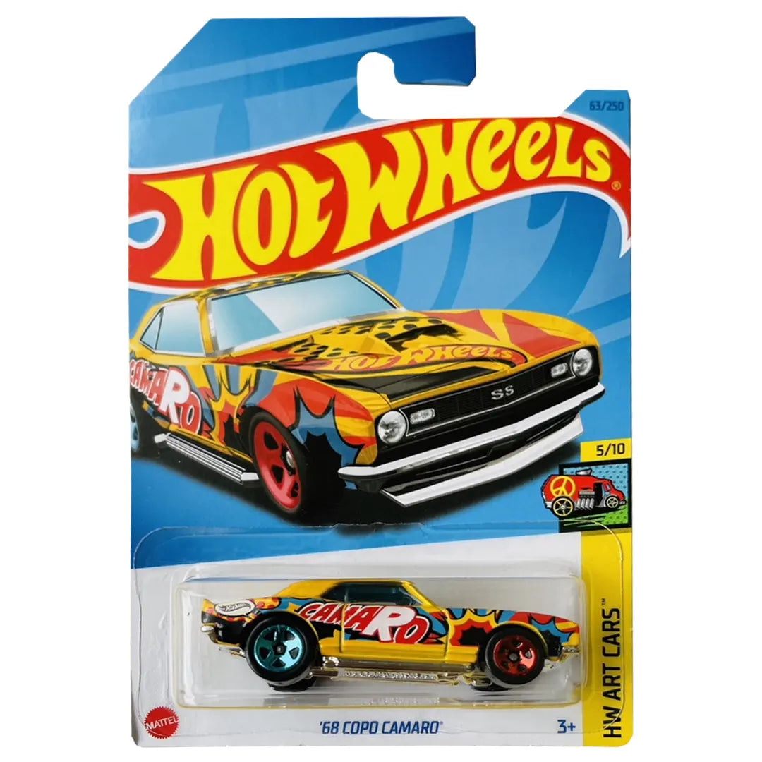 68 Copo Camaro - Art Cars 5/10 - Hot Wheels