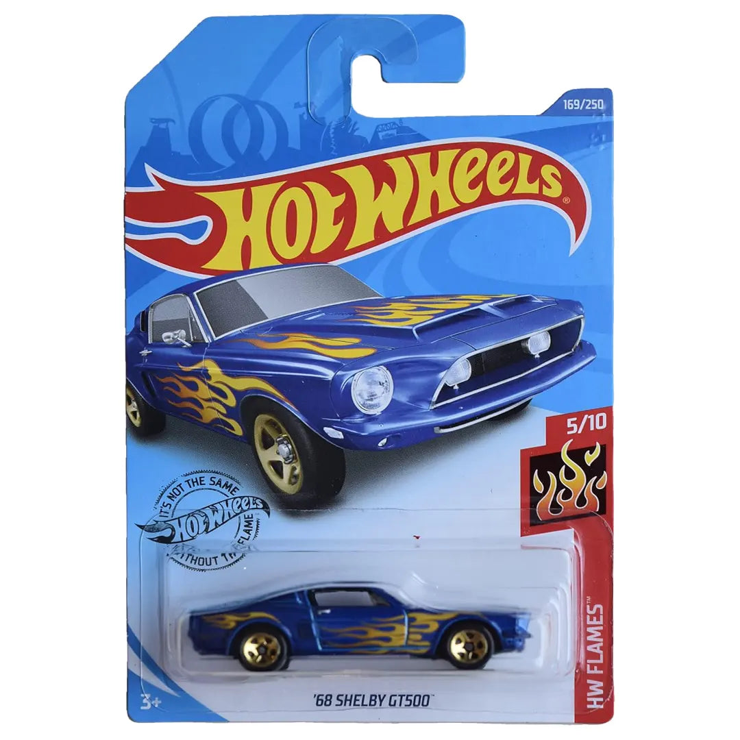 68 Shelby GT500  - Flames 5/10 - Hot Wheels
