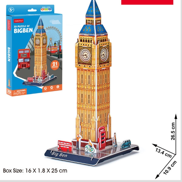 Big Ben Mini - Rompecabezas 3D