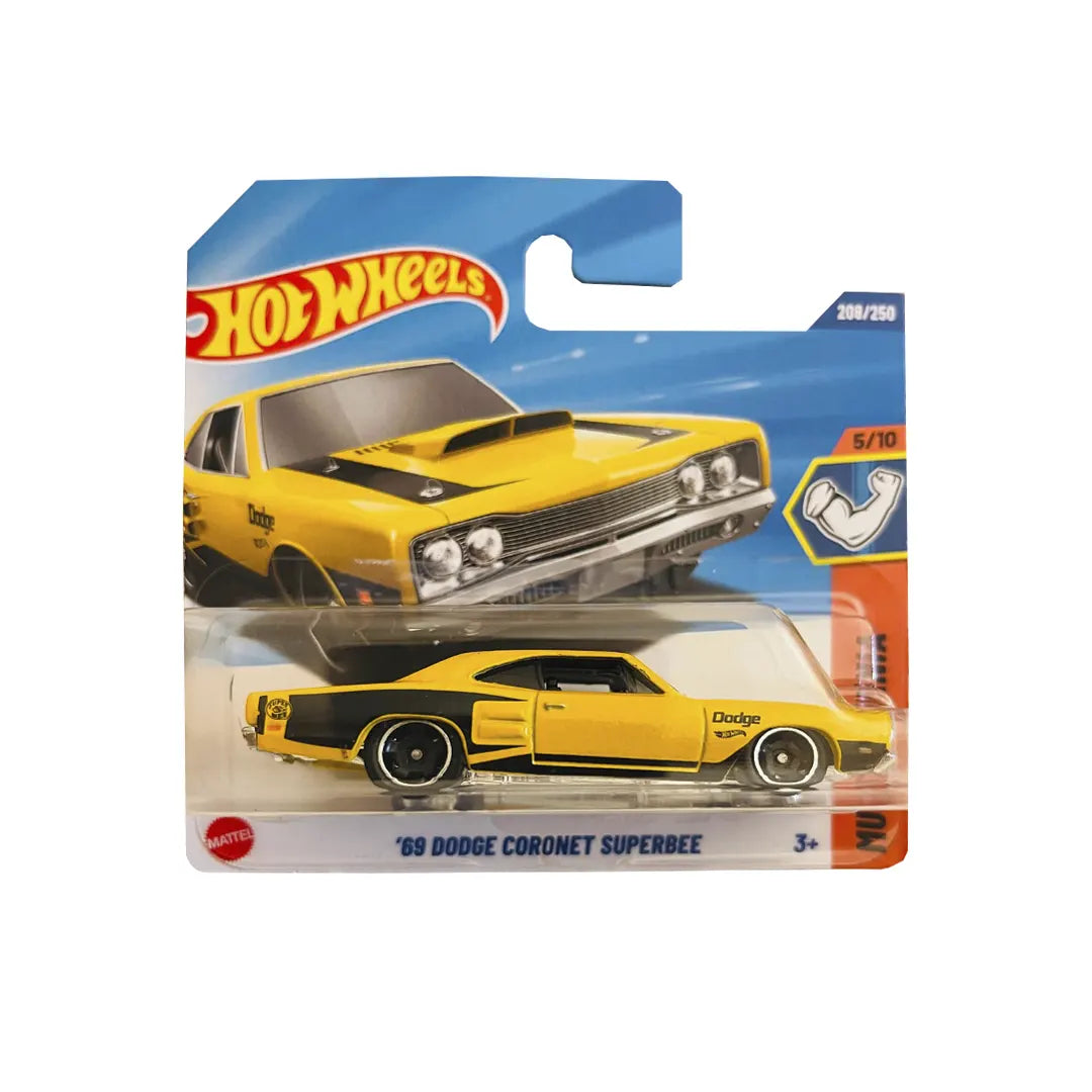 69 Dodge Coronet Superbee - Muscle Mania 5/10 - Hot Wheels