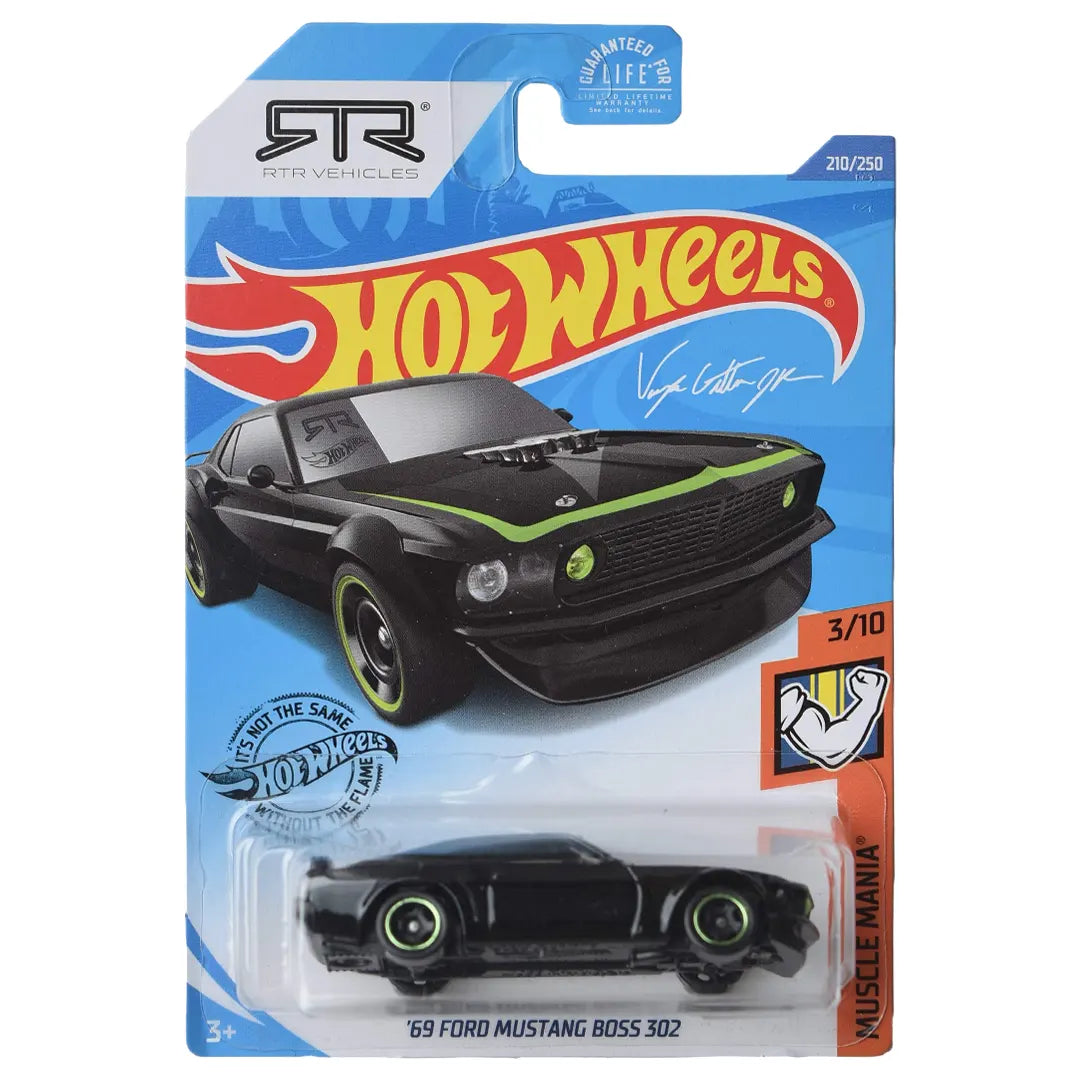 69 Ford Mustang Boss 302 - Muscle Mania 3/10 - Hot Wheels