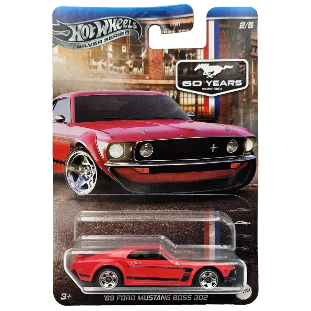 69 Ford Mustang Boss 302 - Mustang 60 Years 2/5 - Hot Wheels