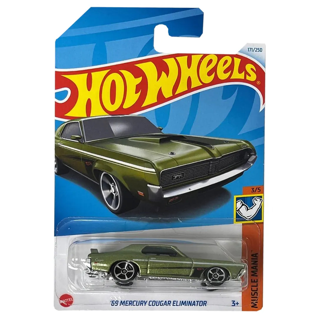 69 Mercury Cougar Eliminator - Muscle Mania 3/5 - Hot Wheels