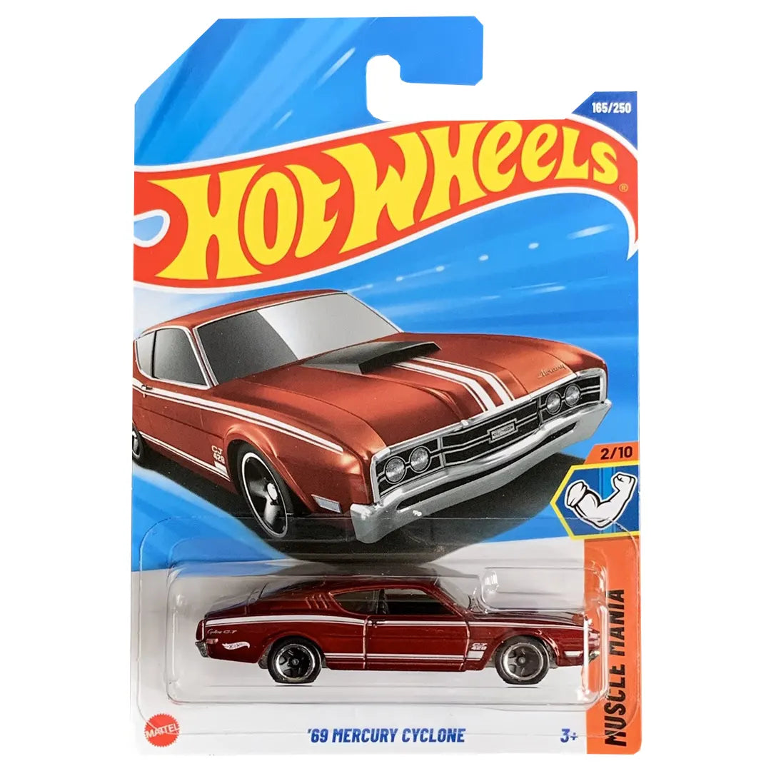 69 Mercury Cyclone - Muscle Mania 2/10 - Hot Wheels