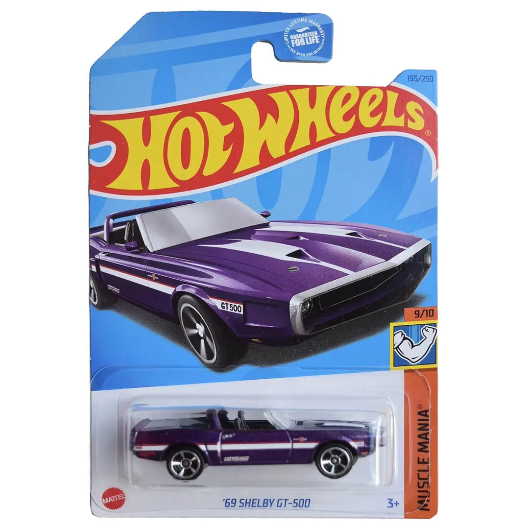 69 Shelby Gt-500 - Muscle Mania 9/10 - Hot Wheels
