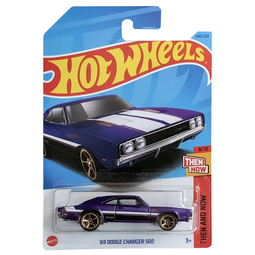 69 Dodge Charger 500 - Then and Now 8/10 - Hot Wheels