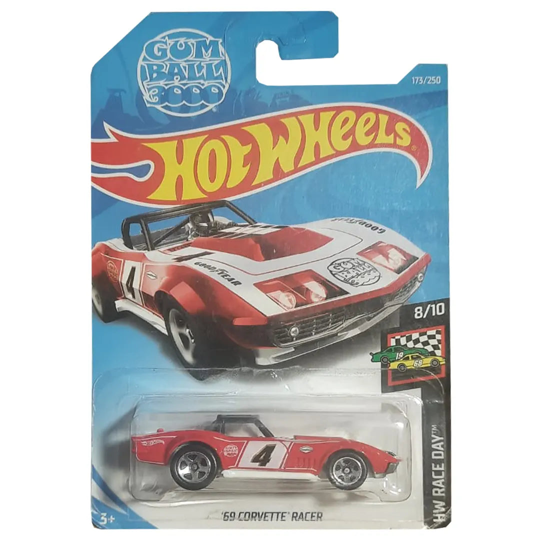 69 Corvette Racer - Race Day 8/10 - Hot Wheels