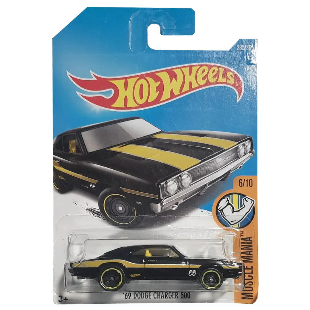 69 Dodge Charger 500 - Muscle Mania 6/10 - Hot Wheels
