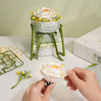 Ramo de Flores White Camellia - Maqueta Armable - ROKR