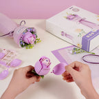 Ramo de Flores Purple Rose - Maqueta Armable - ROKR