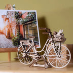 Dutch Bicycle (Bicicleta holandesa) - Puzle 3D de Madera - Ugears