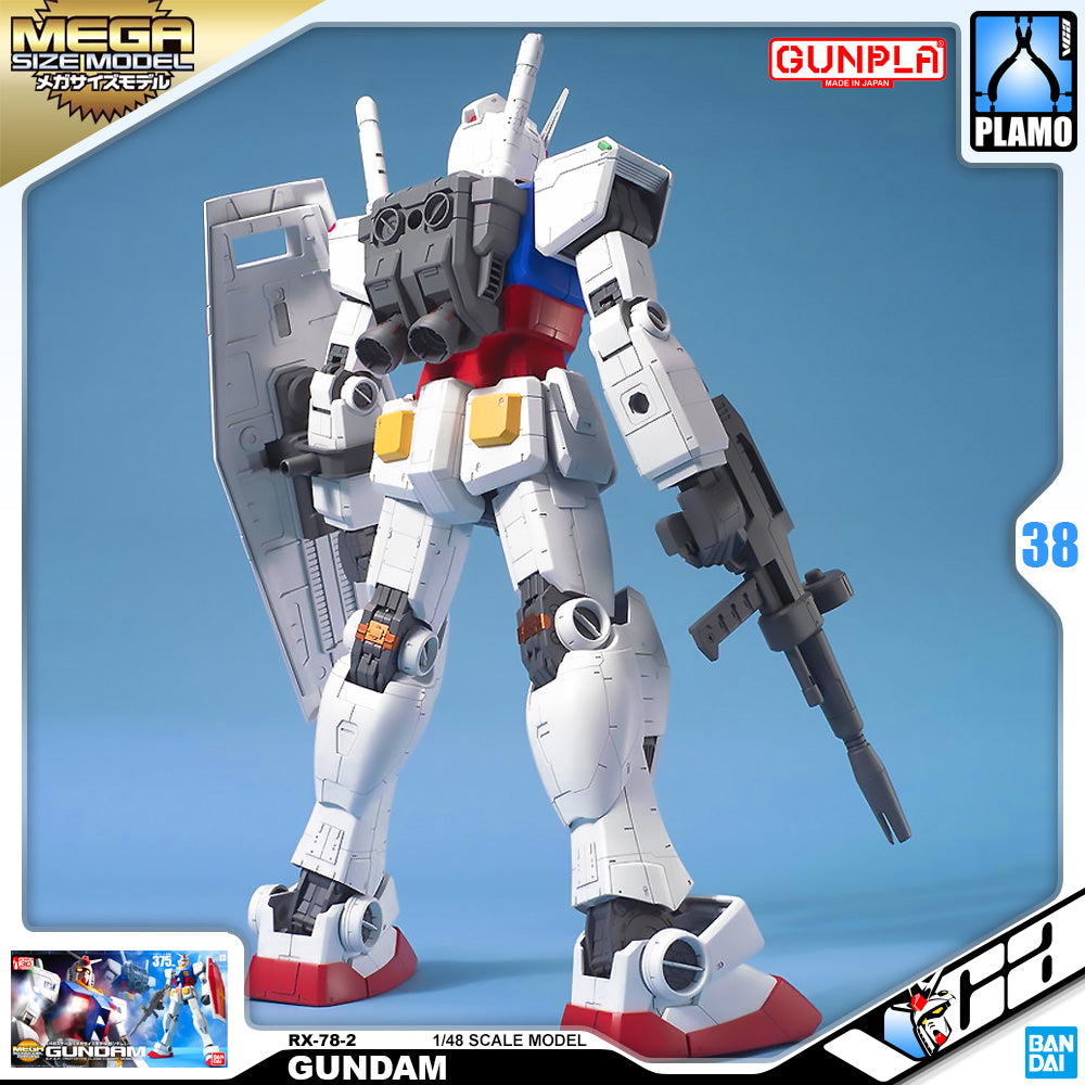 Mega Size 1/48 - RX-78-2 GUNDAM - Model Kit Articulado - Bandai