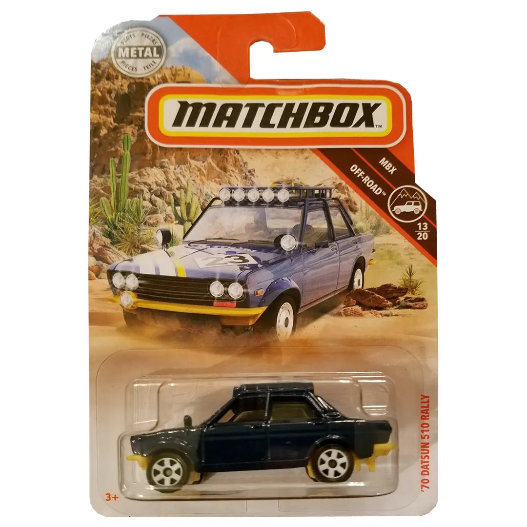 70 Datsun 510 Rally - 73/100 - 2018 - Matchbox