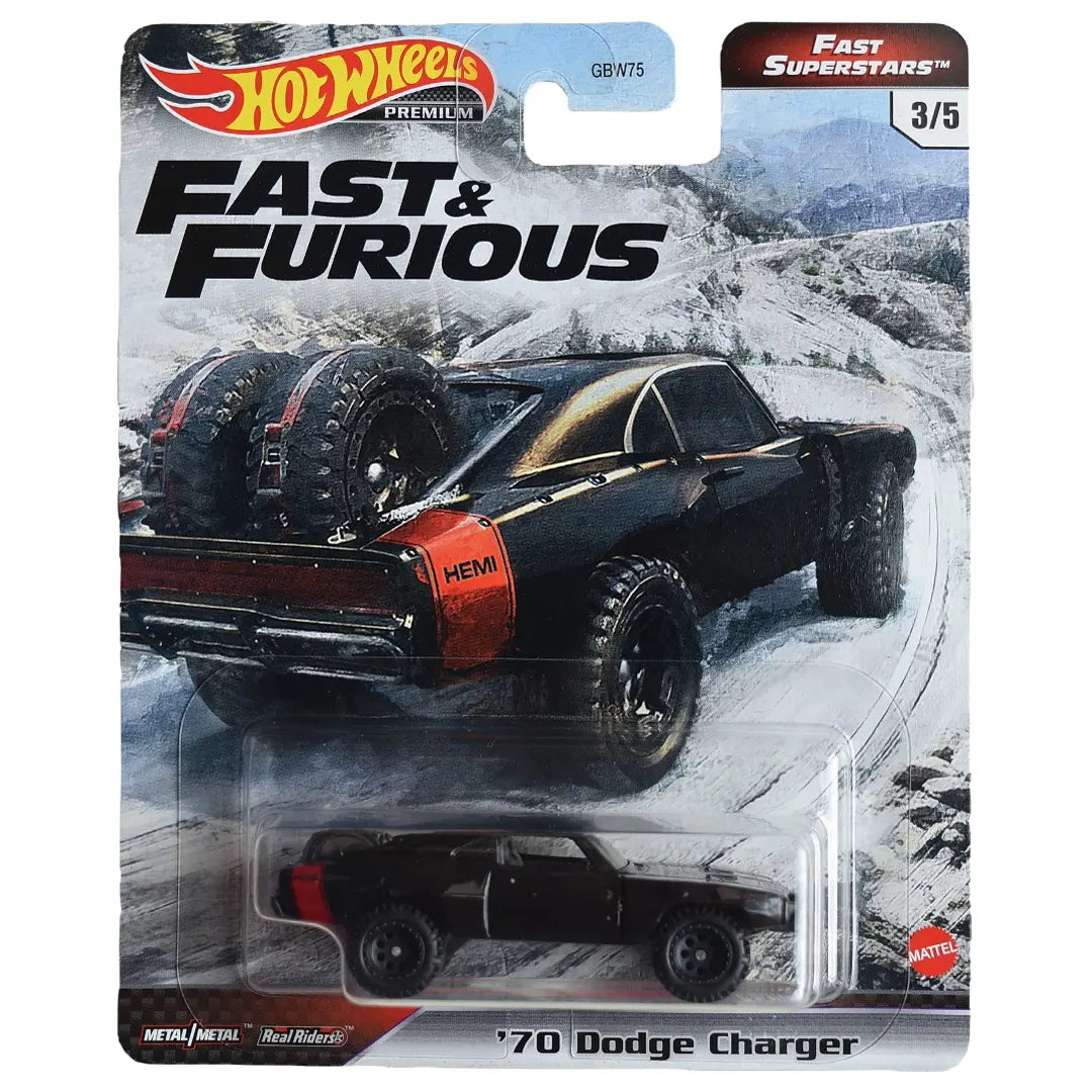 70 Dodge Charger - Fast y Furious 3/5 - Hot Wheels