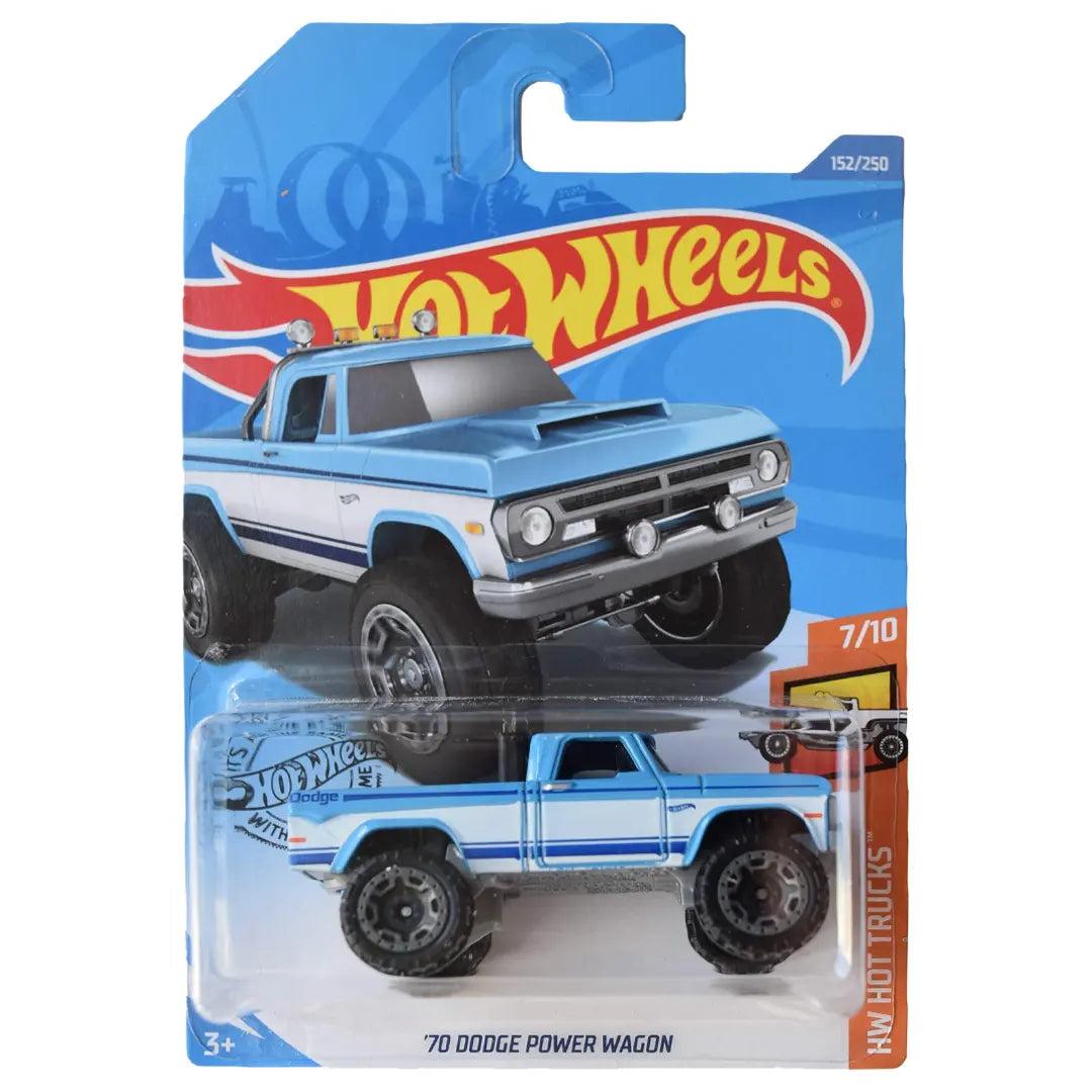 70 Dodge Power Wagon - Hot Trucks 7/10 - Hot Wheels