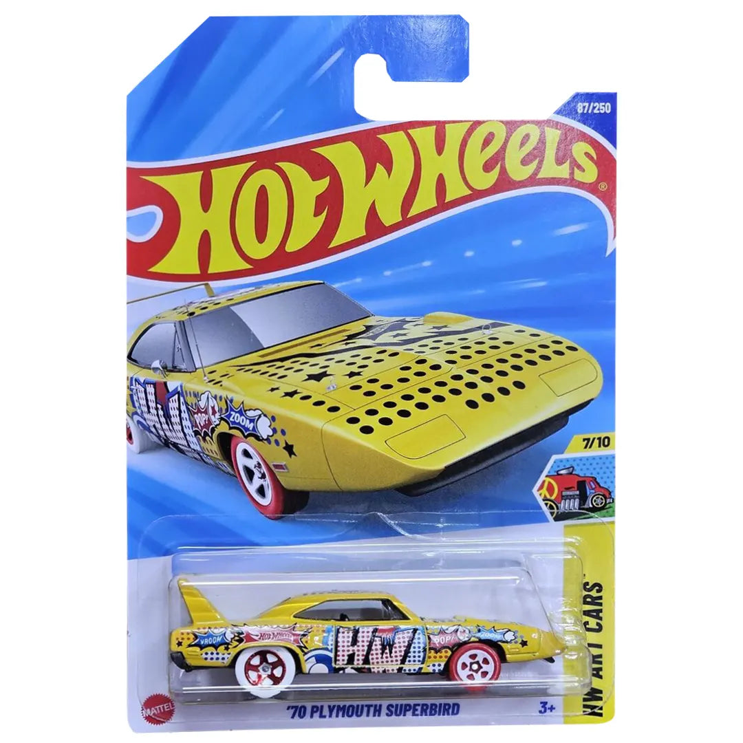 70 Plymouth Superbird - Art Cars 7/10 - Hot Wheels