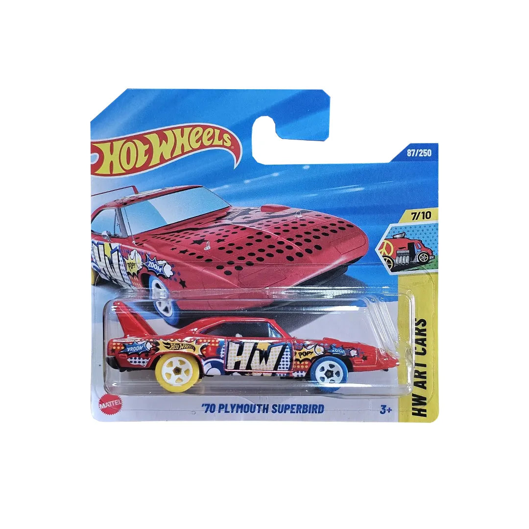 70 Plymouth Superbird - Art Cars 7/10 - Hot Wheels