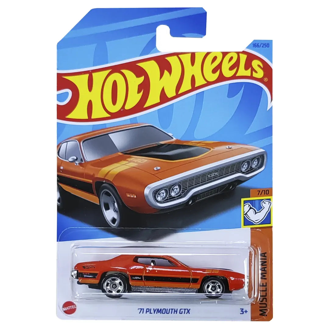 71 Plymouth Gtx - Muscle Mania 7/10 - Hot Wheels