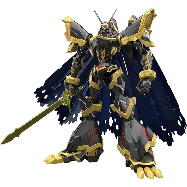 ALPHAMON Figure-rise Standard Amplified - Digimon Model Kit Articulado - Bandai