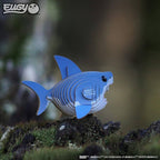 Tiburón - Puzzle 3D de Cartón - Eugy Dodoland
