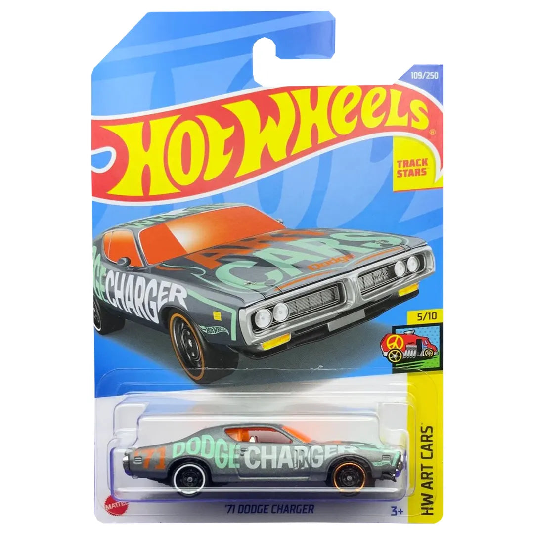 71 Dodge Charger - Art Cars 5/10 - Hot Wheels