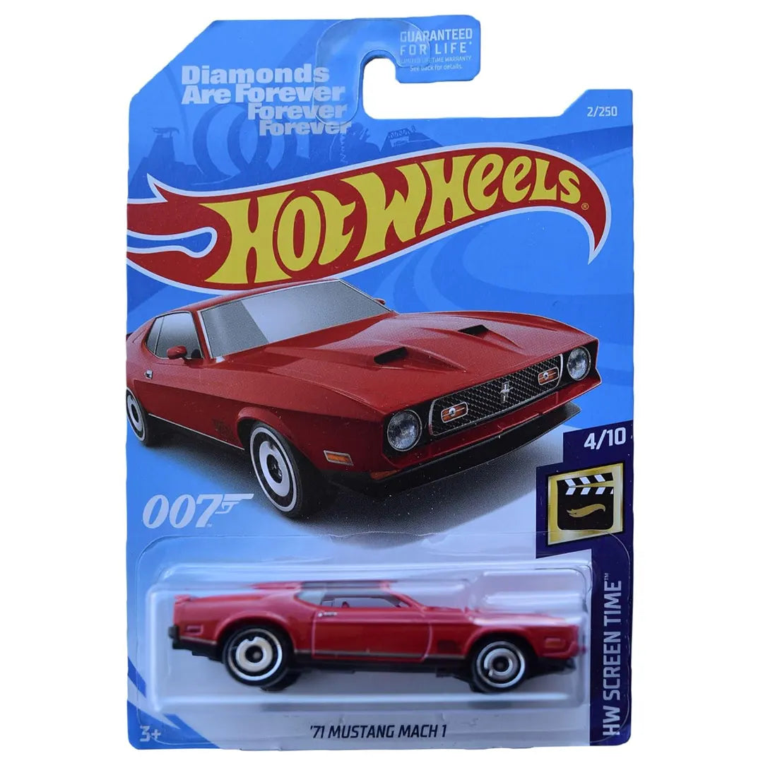 71 Mustang Mach 1 - Screen Time 4/10 - Hot Wheels