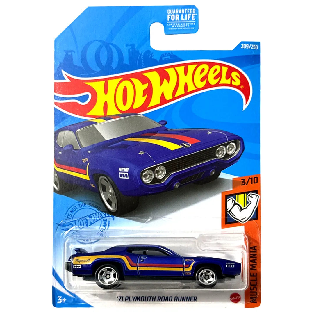 71 Plymouth Road Runner - Muscle Mania 3/10 - Hot Wheels