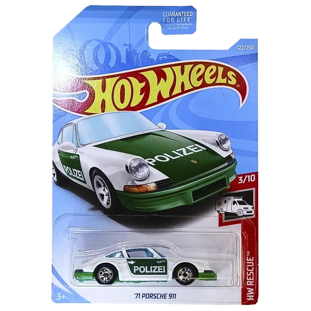 71 Porsche 911 - Rescue 3/10 - Hot Wheels