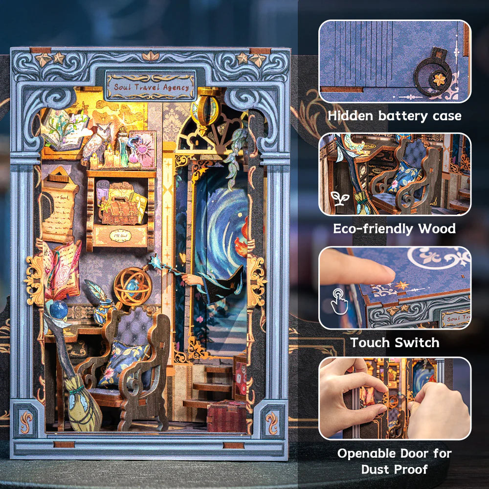 Soul Travel Agency Booknook - Separador de Libros - Cutebee