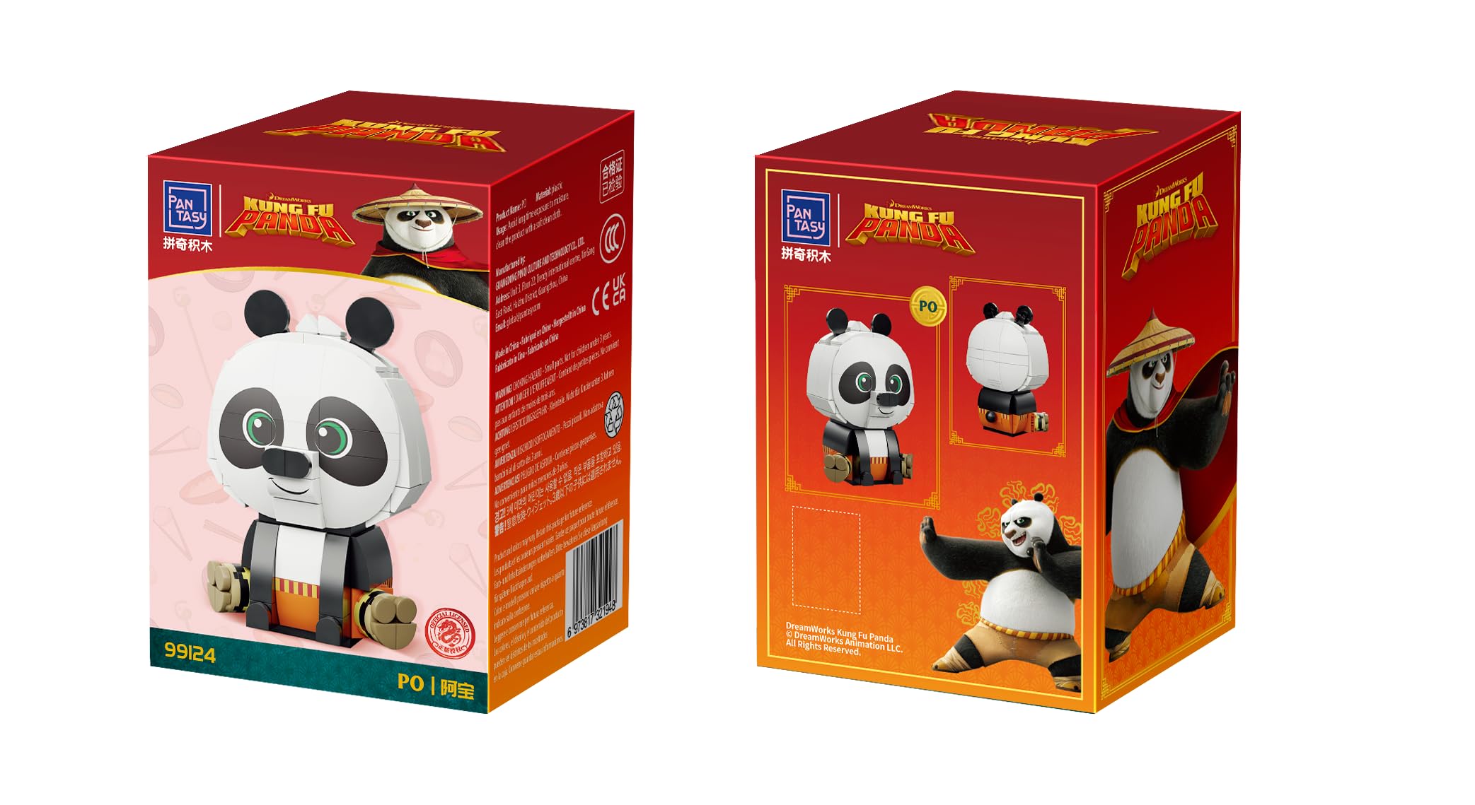 PO Kung Fu Panda - Armables con Bloques - Pantasy