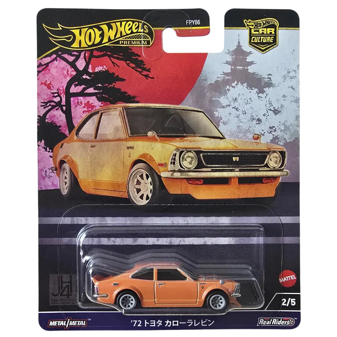 72 Toyota Corolla Levin - Japan Historics 2/5 - Hot Wheels