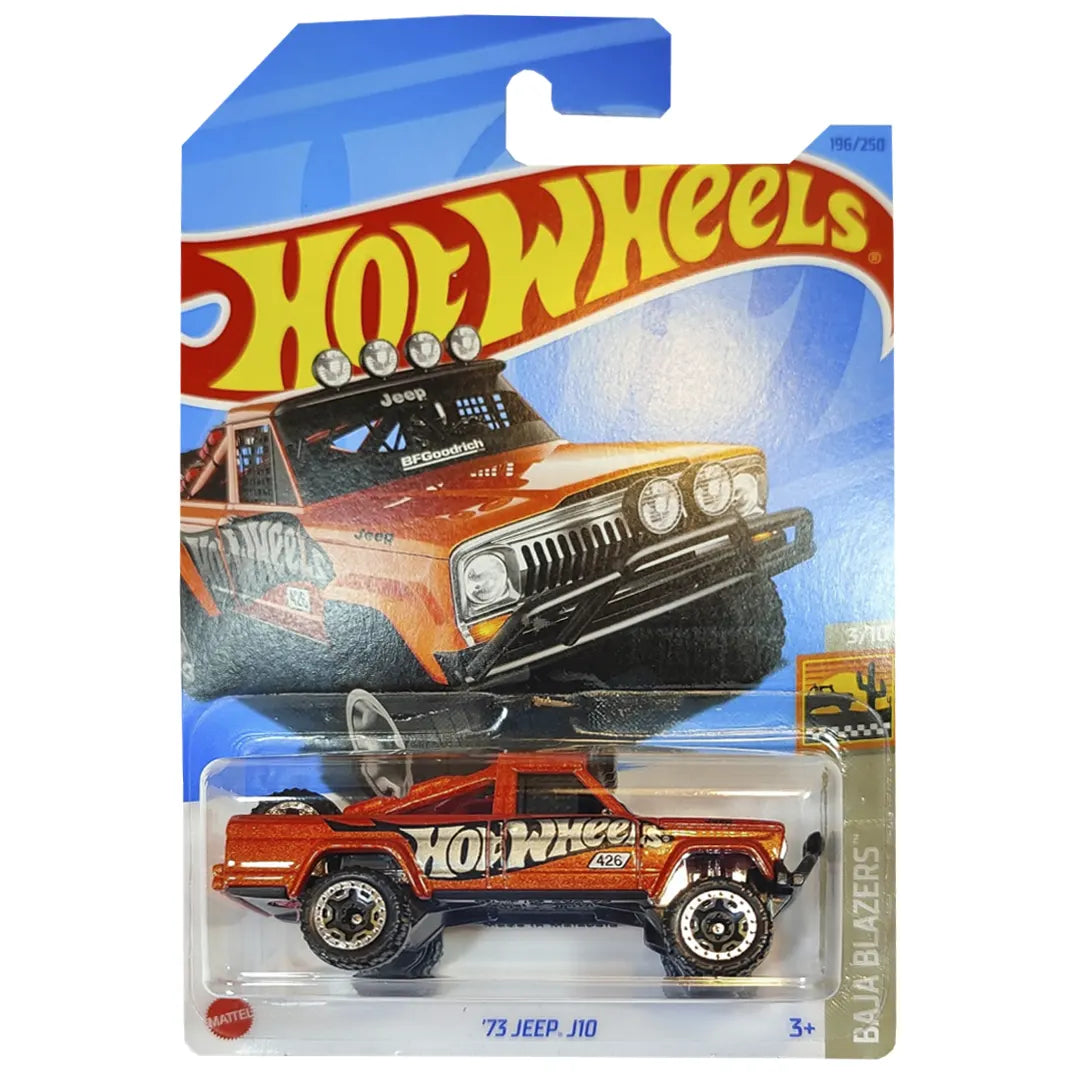 73 Jeep J10 - Baja Blazers 3/10 - Hot Wheels