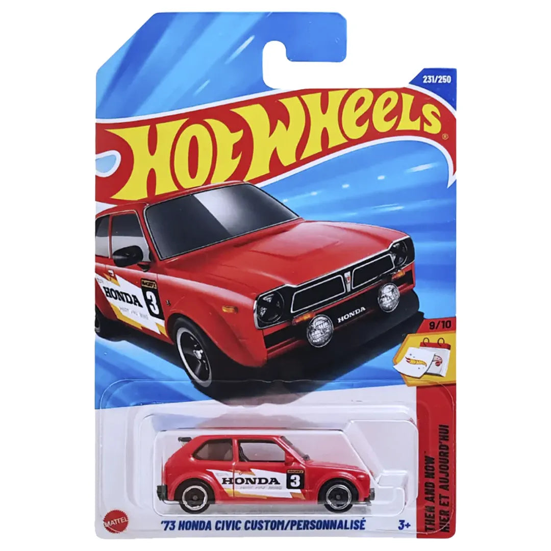 73 Honda Civic Custom - Then and Now 9/10 - Hot Wheels