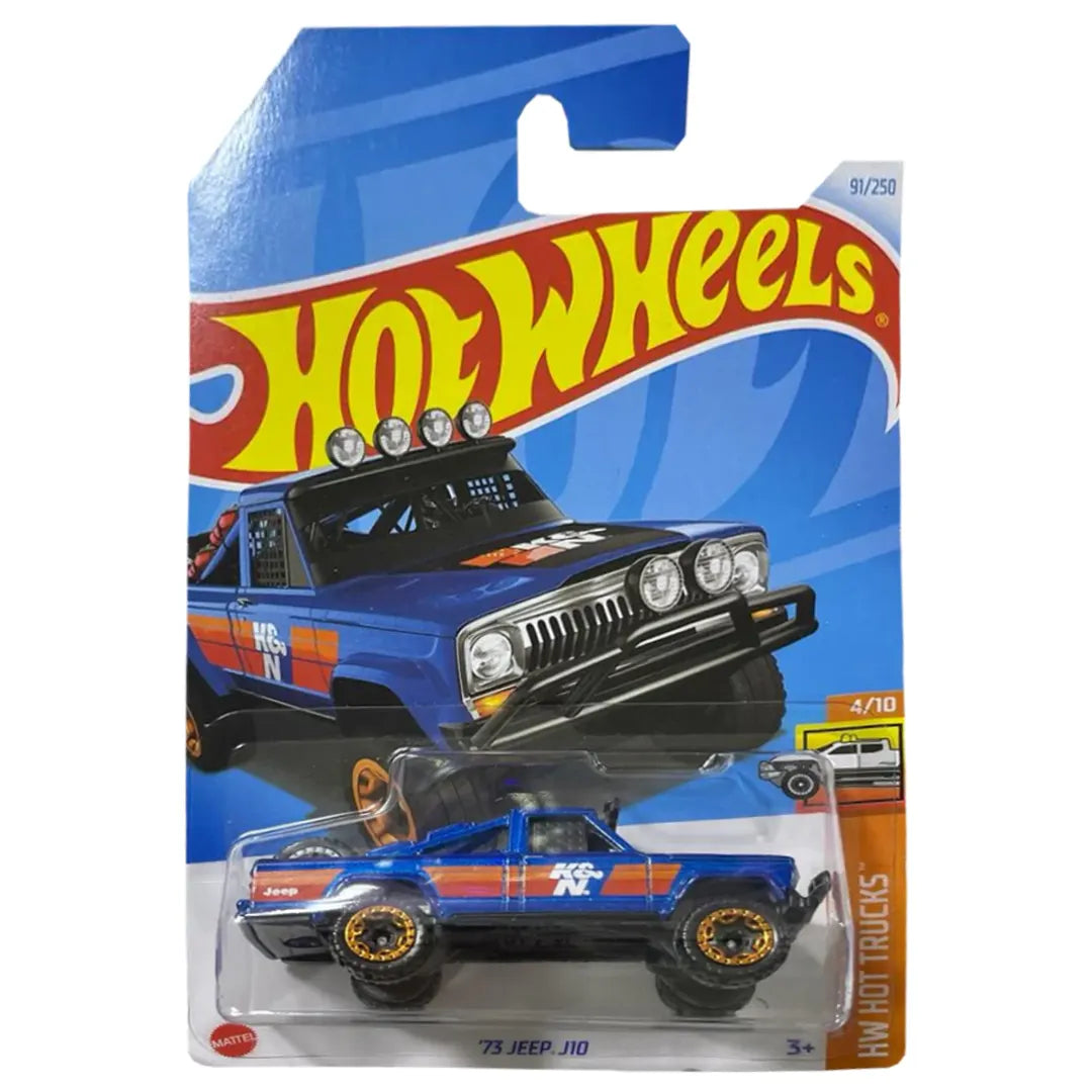 73 Jeep J10 - Hot Trucks 4/10 - Hot Wheels