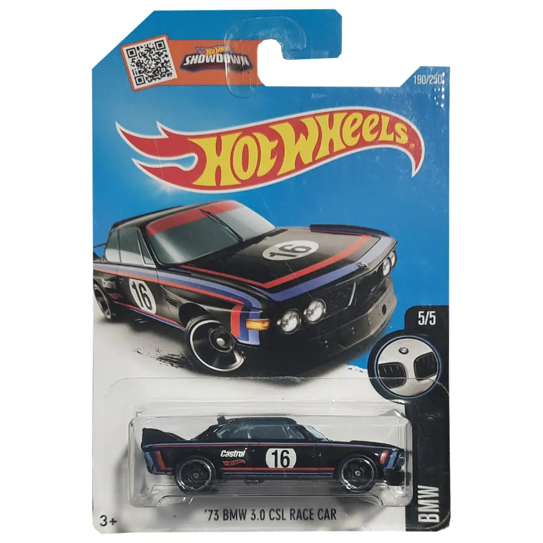73 Bmw 3.0 CSl Race Car - Bmw 5/5 - Hot Wheels