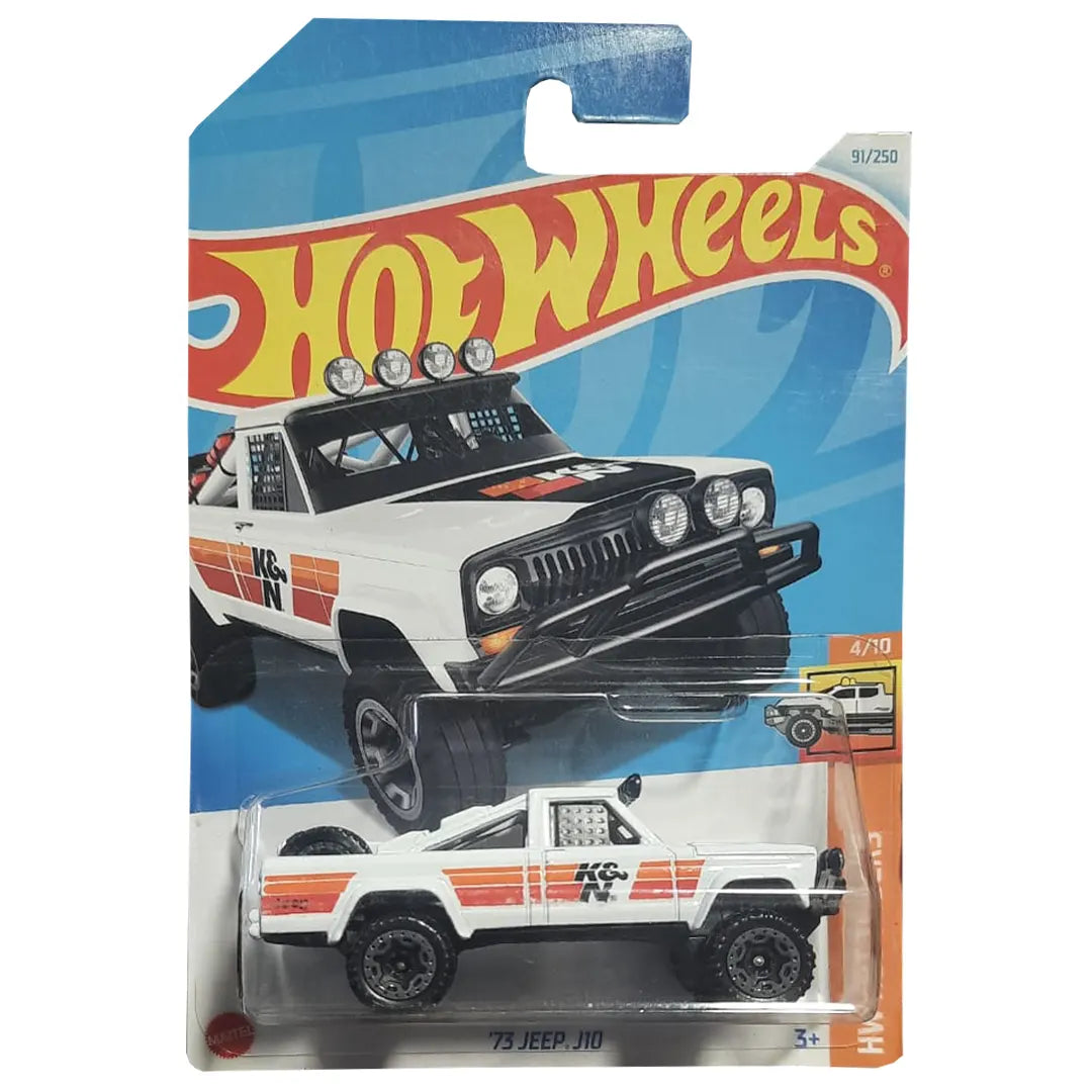 73 Jeep J10 - Hot trucks 4/10 - Hot Wheels