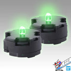 LUZ CS SUPPORT PARTS 2 LED UNIT SET GREEN - Herramientas y Accesorios - Mr. Hobby - Bandai