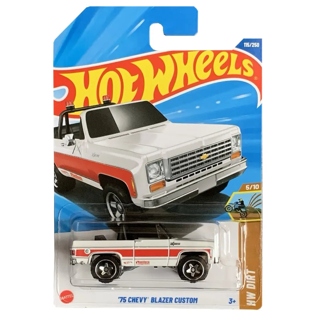 75 Chevy Blazer Custom - Dirt 5/10 - Hot Wheels
