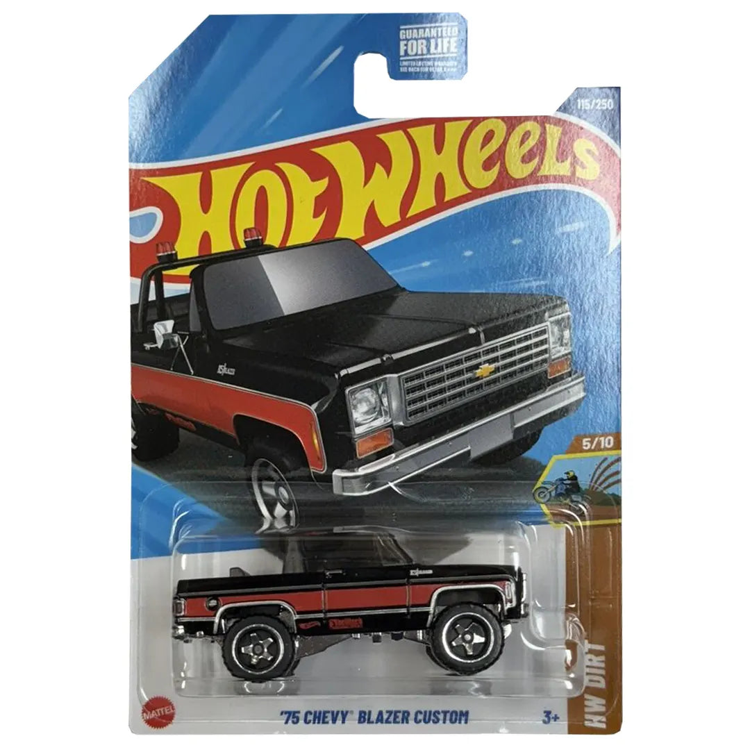 75 Chevy Blazer Custom - Dirt 5/10 - Hot Wheels
