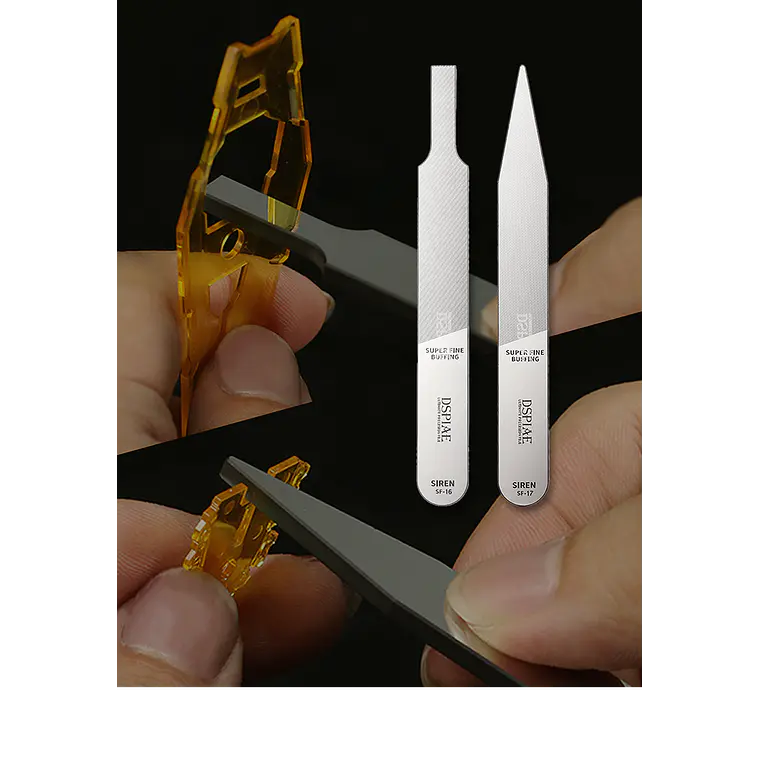 LIMAS DE VIDRIO SIREN Variedades - Herramientas Model Kit - Dspiae