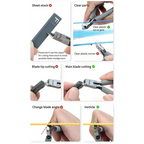 Alicate de corte de una hoja ST-C2 - Cortador para Model Kit - Dspiae