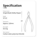 Alicate de corte de una hoja ST-C2 - Cortador para Model Kit - Dspiae