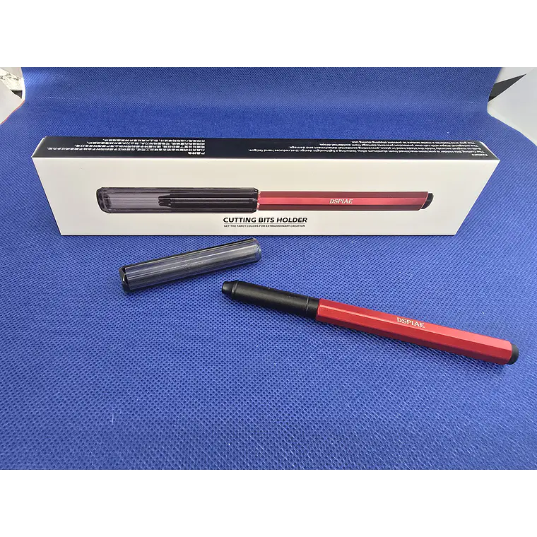 Soporte ROJO de Aluminio para Cuchillas de Trazado- Herramientas Model Kit - Dspiae
